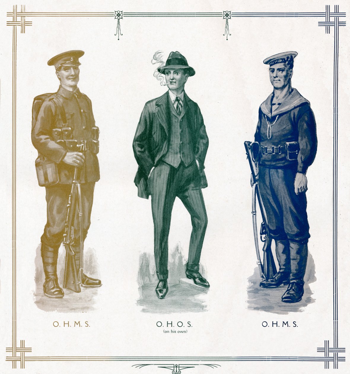 O.H.M.S., 1916 von Unbekannt
