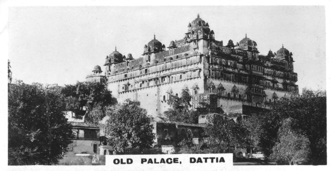 Alter Palast, Datia, Indien, ca. 1925 von Unbekannt
