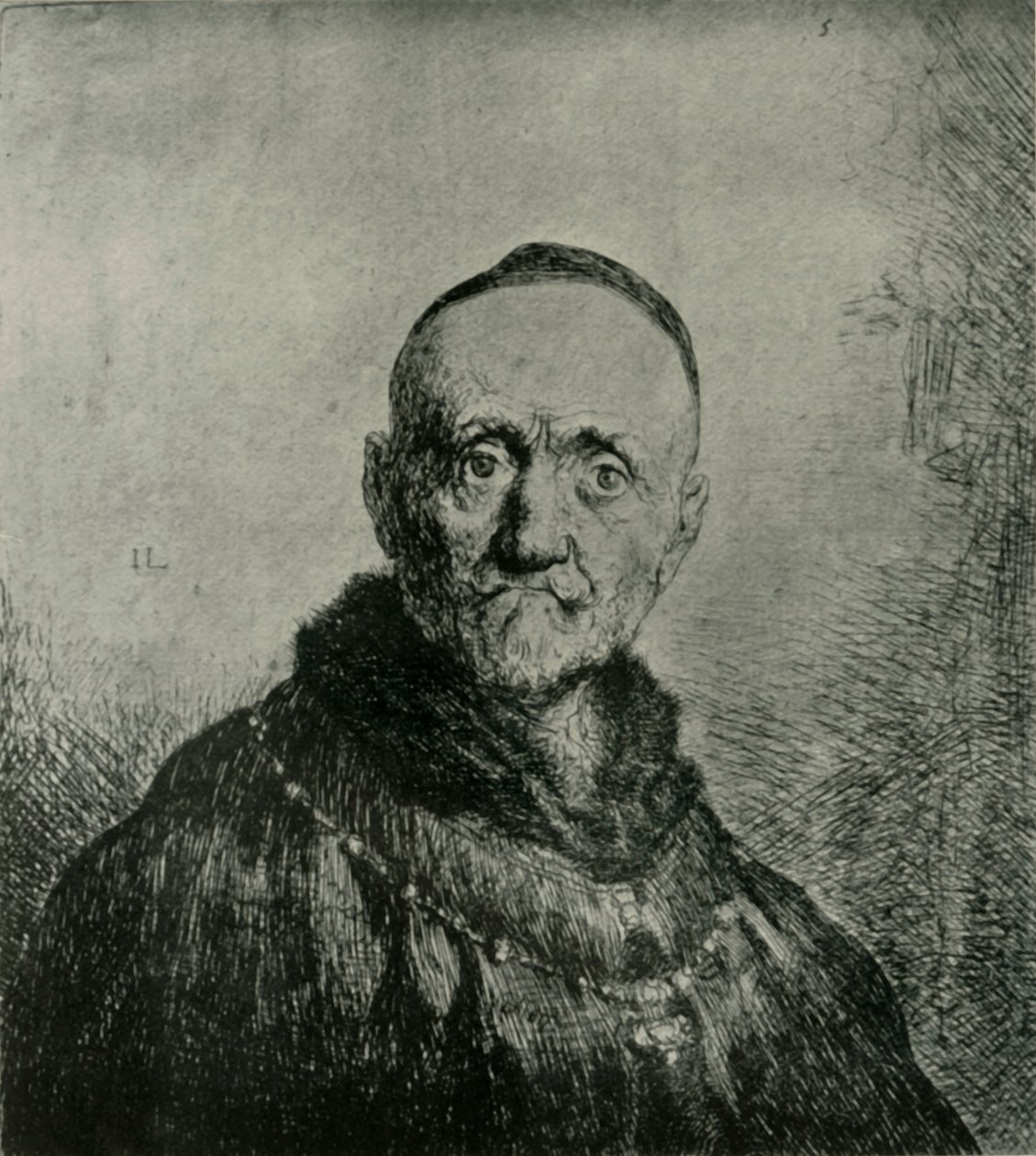 Orientalischer Kopf, Mitte bis Ende 17. Jahrhundert, 1906 von Unbekannt