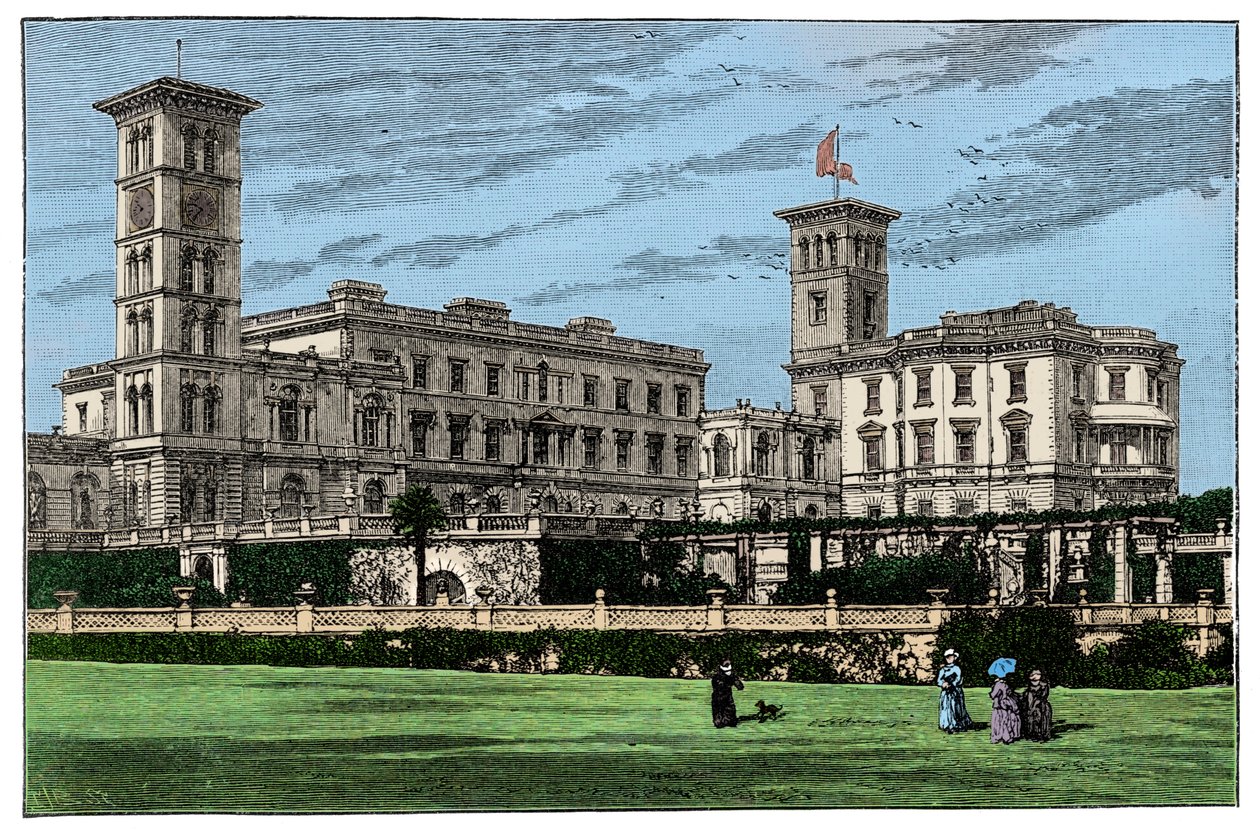 Osborne House, Isle of Wight, 1900 von Unbekannt