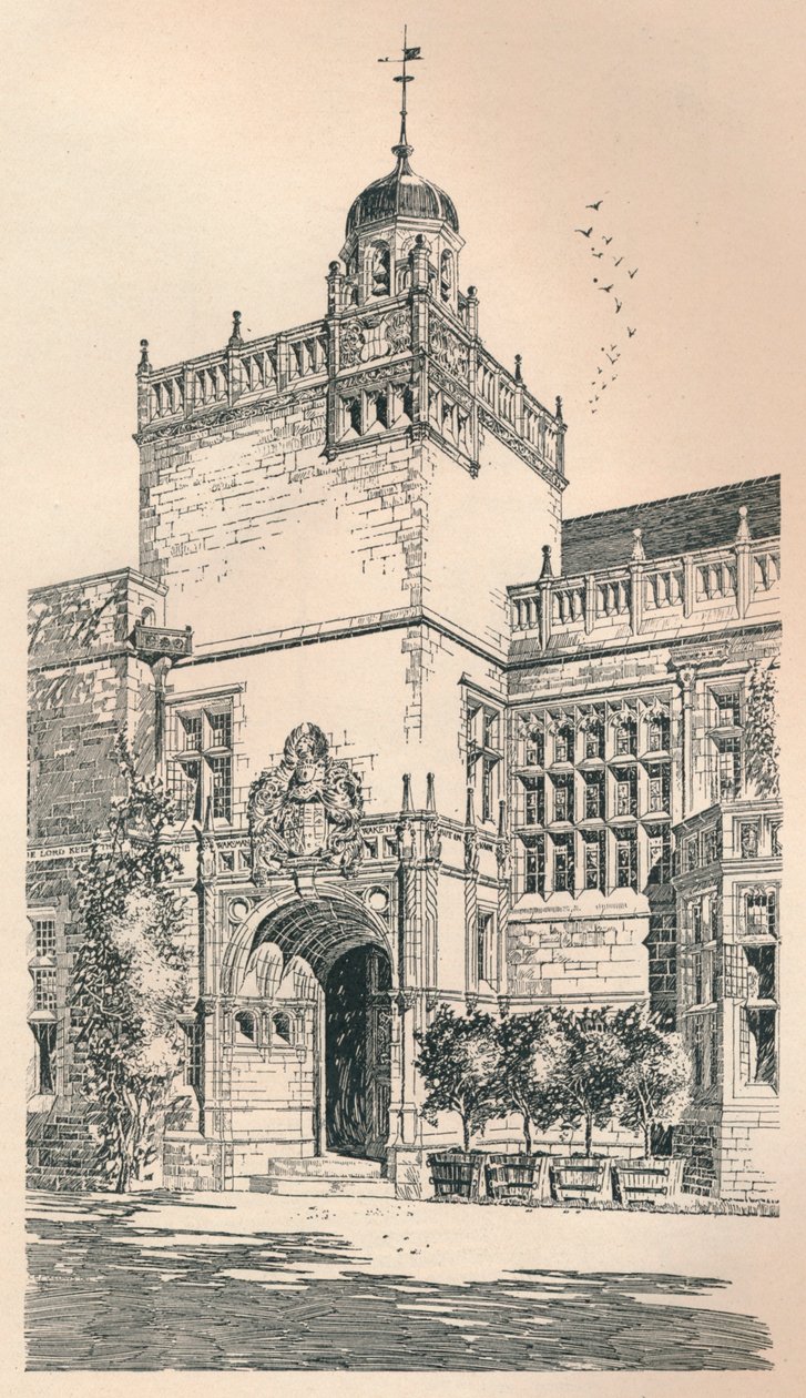 Peverey, Shropshire, Sir Aston Webb. P.R.A. Architekt, um 1919 von Unbekannt