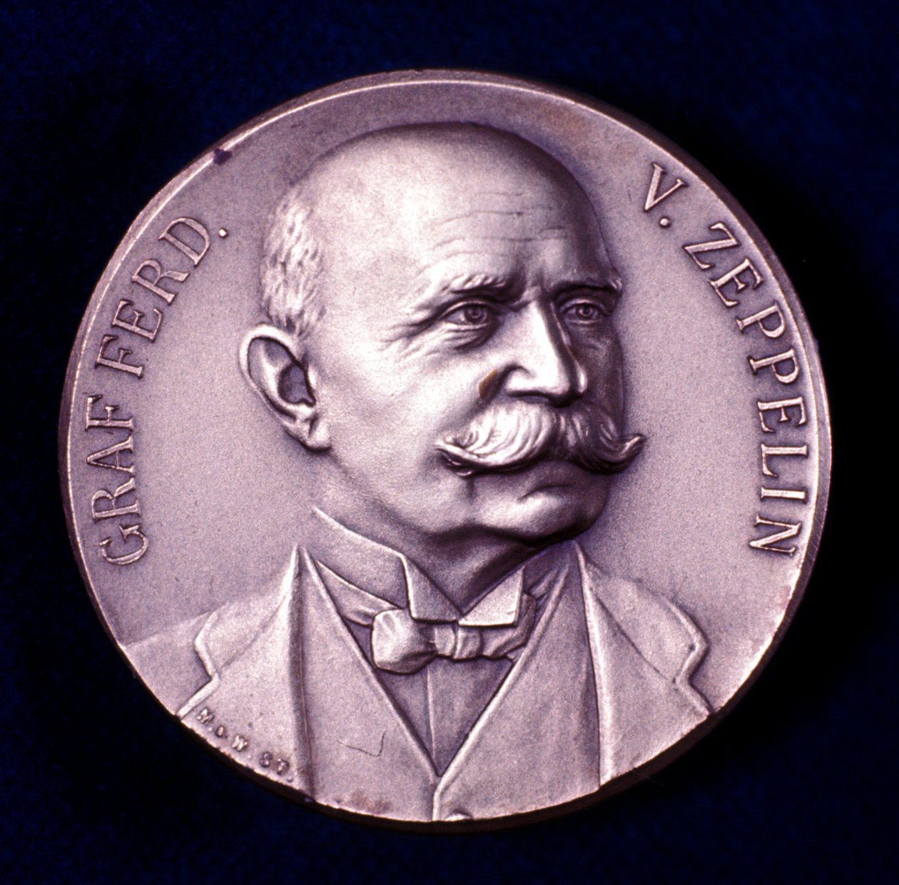 Porträt von Graf Ferdinand von Zeppelin von Unbekannt