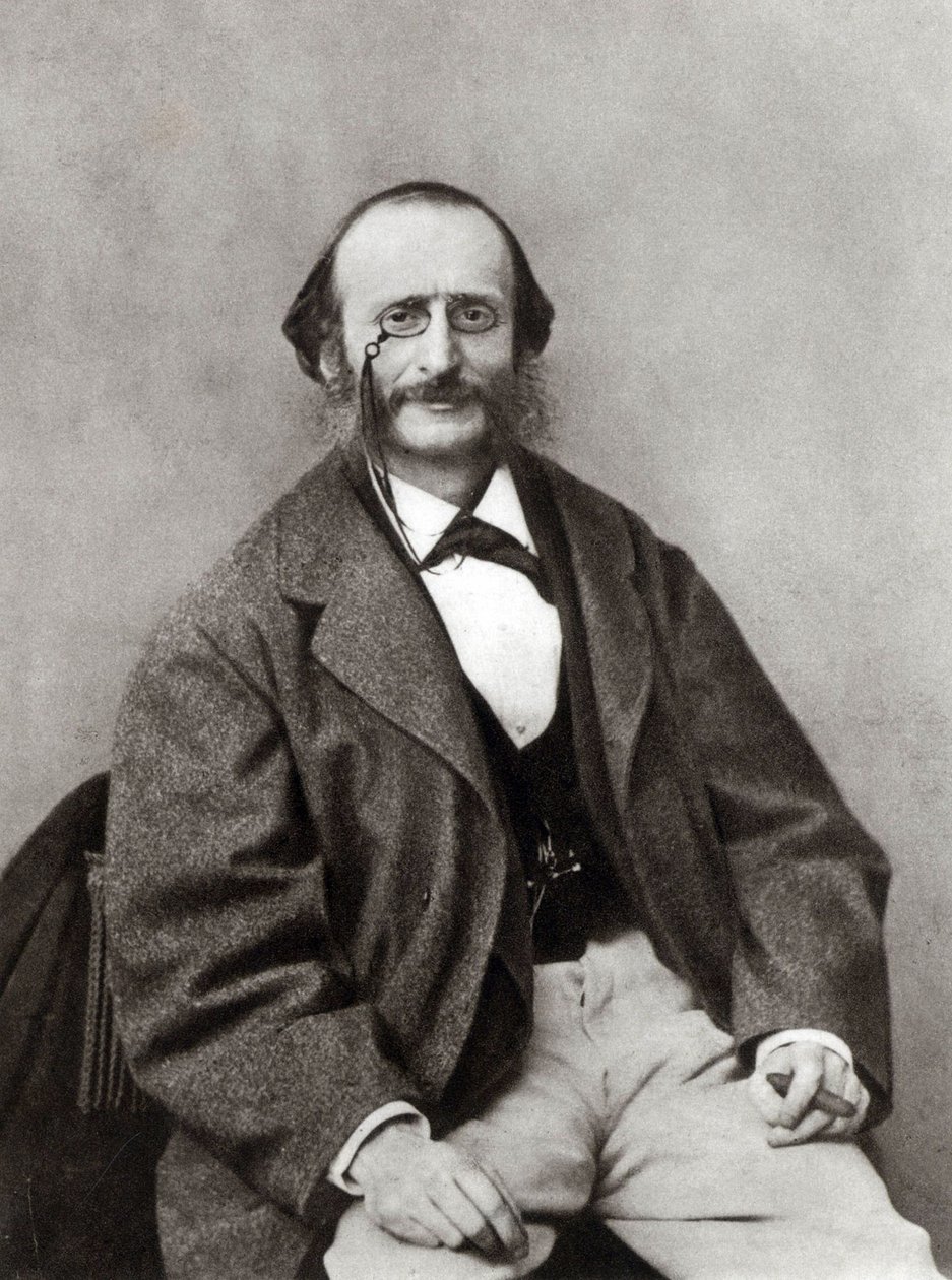 Porträt von Jacques Offenbach 1819-1880, ca. 1865 von Unbekannt