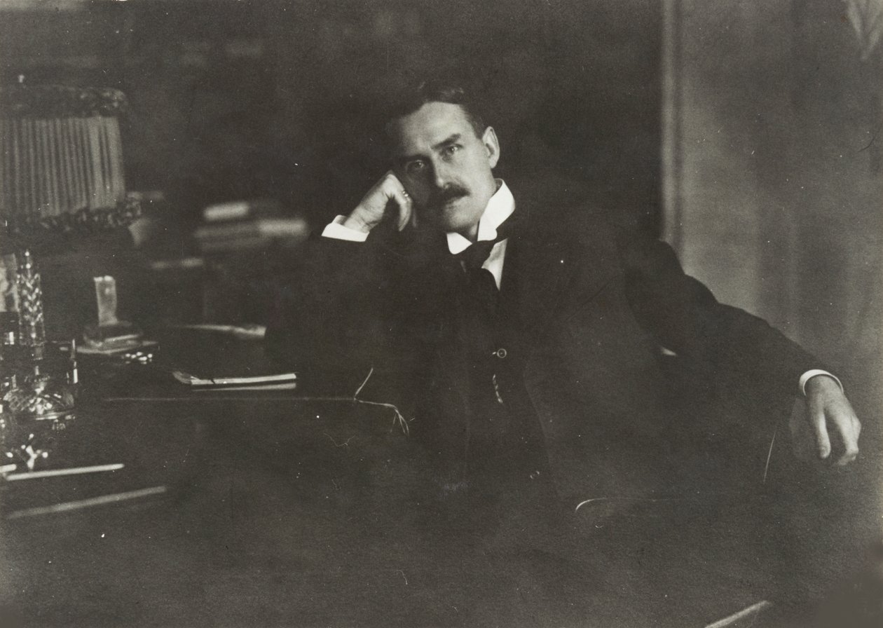 Porträt von Thomas Mann 1875-1955, ca. 1910 von Unbekannt