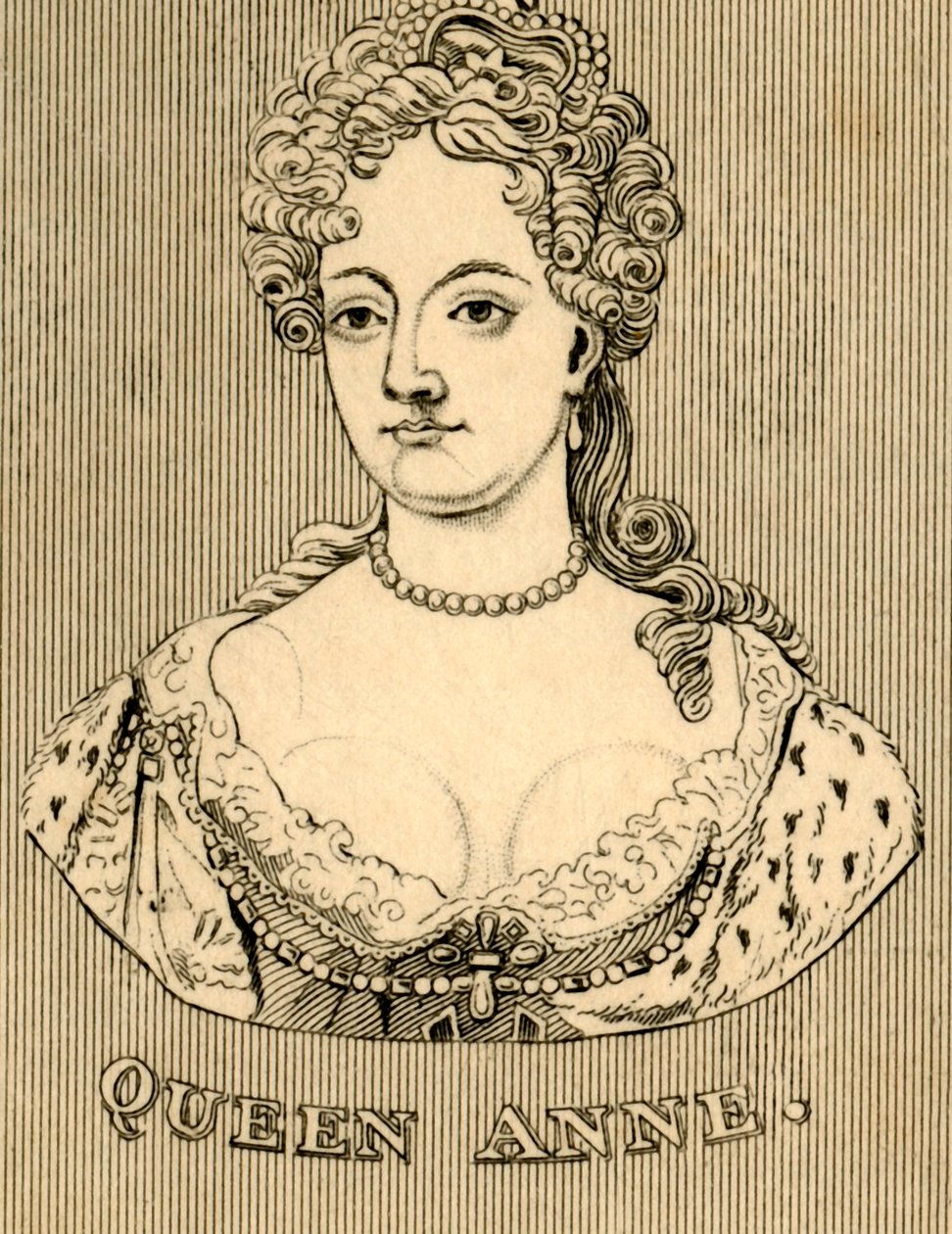 Königin Anne, 1665-1714, 1830 von Unbekannt