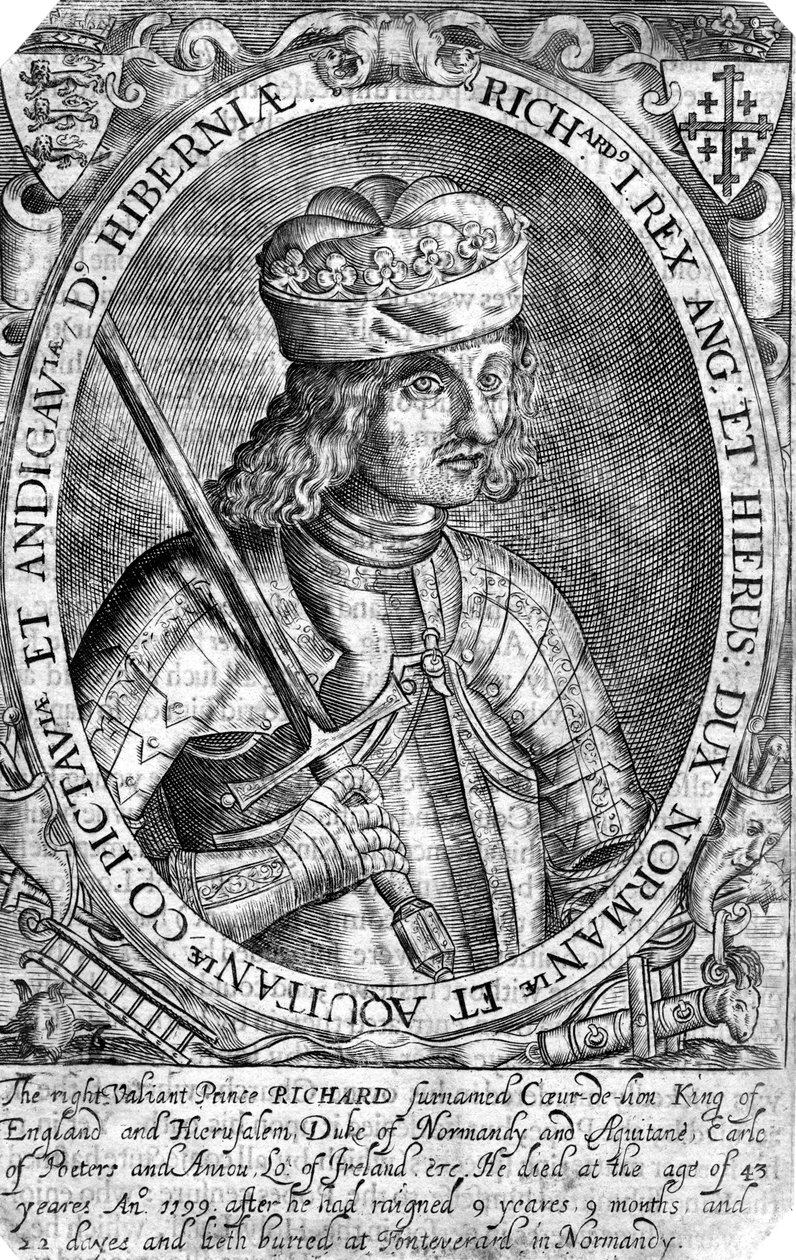 Richard I., König von England von Unbekannt