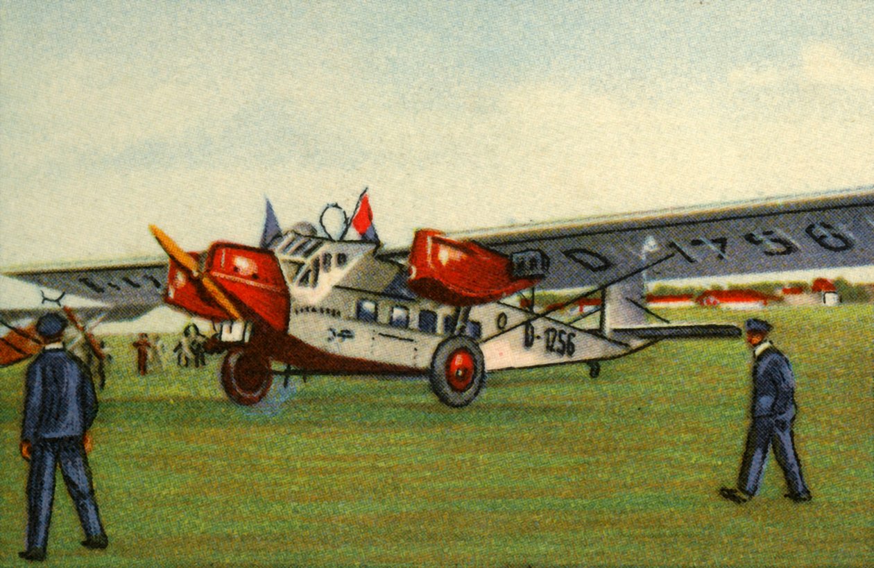 Rohrbach Roland Flugzeug, 1920er Jahre, 1932 von Unbekannt