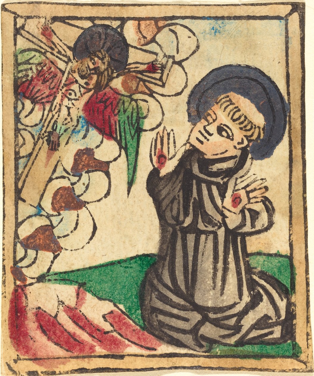 Heiliger Franz von Assisi, 1450-1470 von Unbekannt