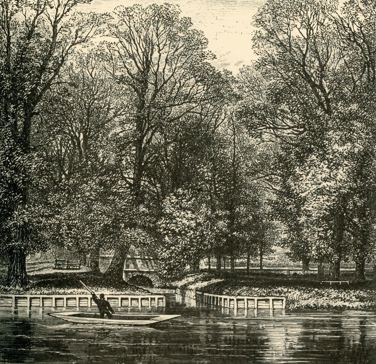 Schafsbrücke und sechste Formbank, 1911 von Unbekannt