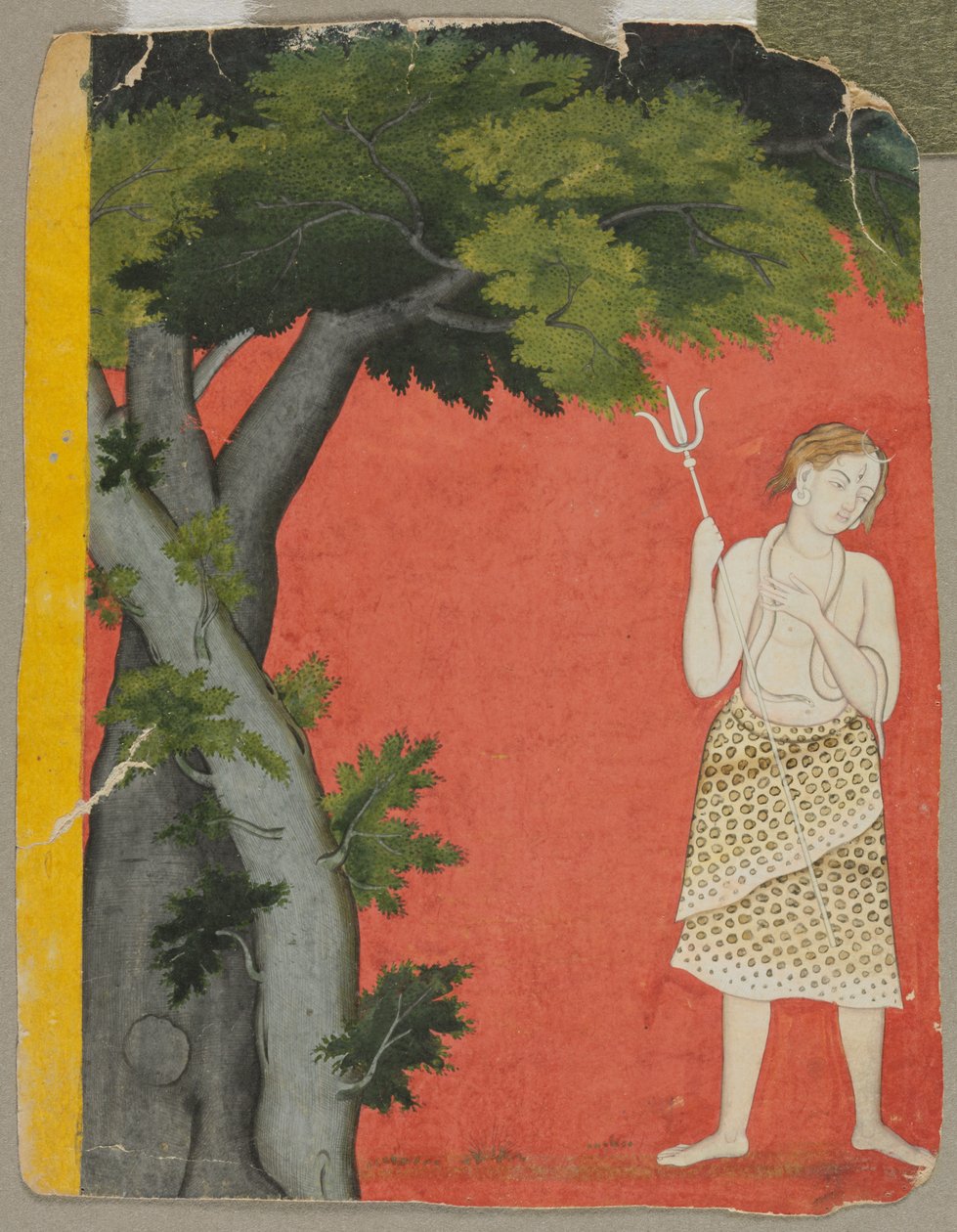 Shiva unter Bäumen von Unbekannt Unbekannt