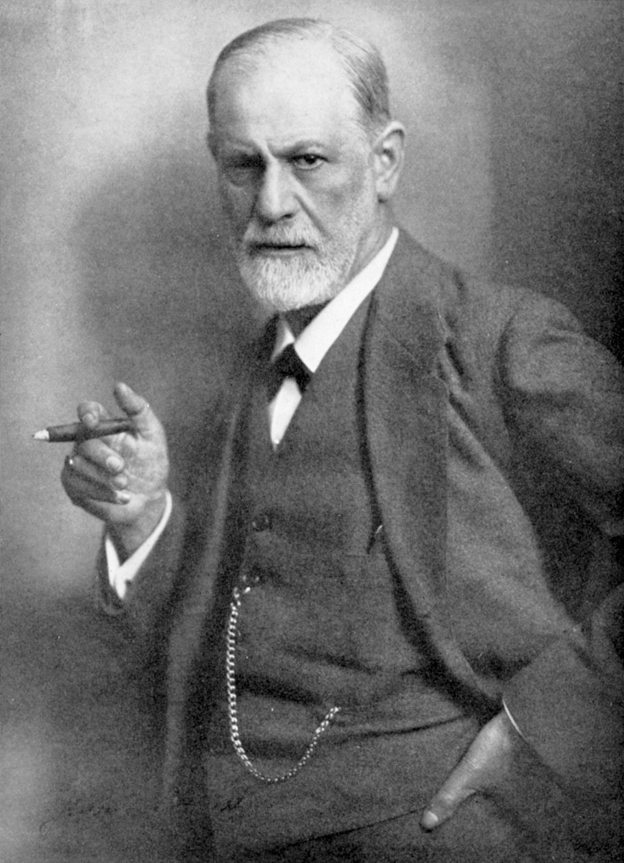 Sigmund Freud 1856-1939, österreichischer Neurologe von Unbekannt