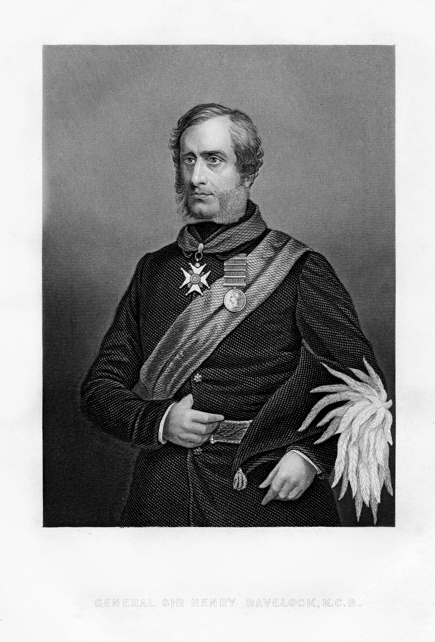 Sir Henry Havelock, britischer General, 19. Jahrhundert von Unbekannt