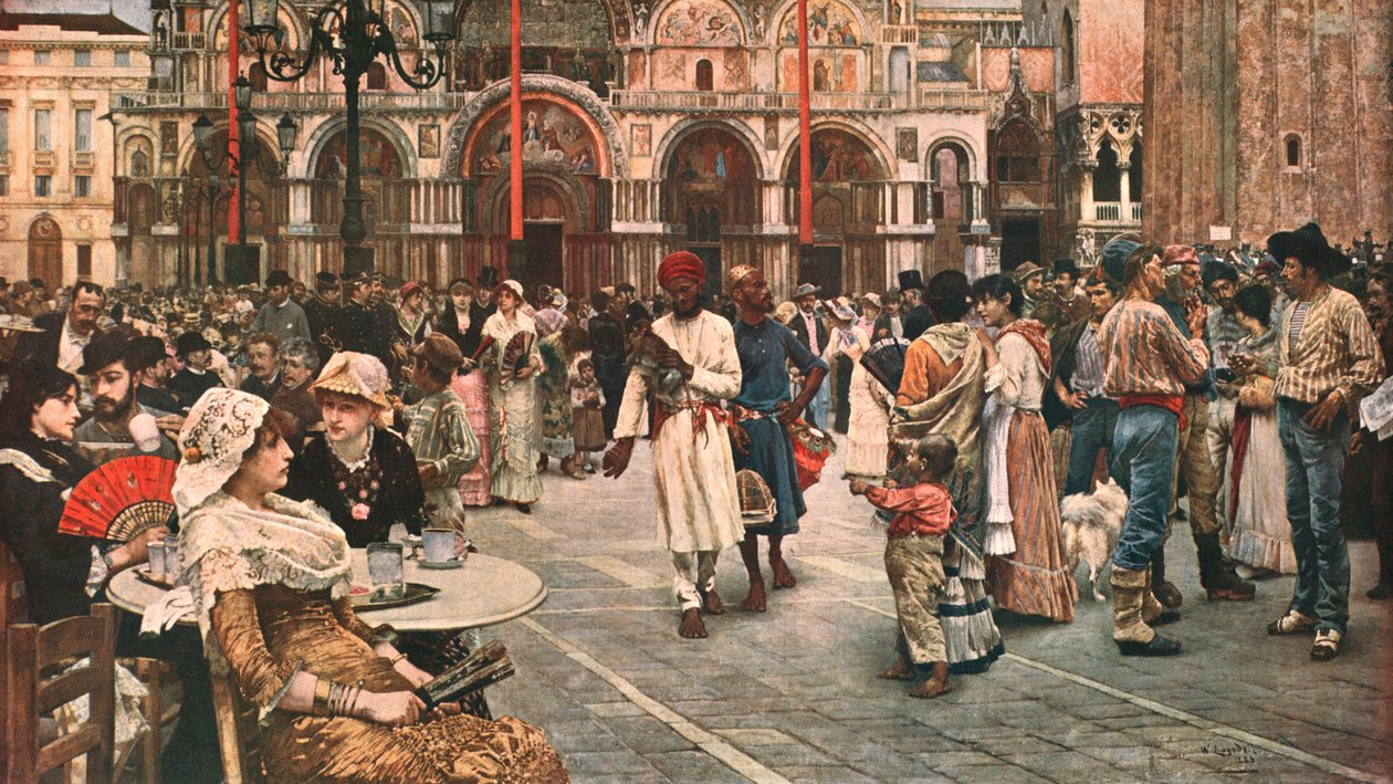 Markusplatz, Venedig von Unbekannt