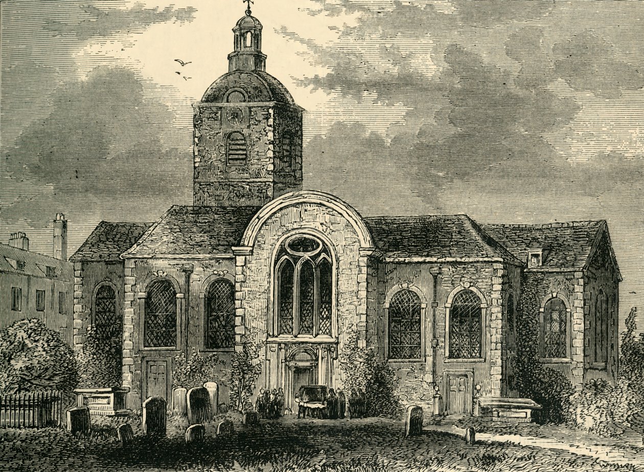 St. Mary Magdalens Kirche, Bermondsey, 1809, ca. 1878 von Unbekannt