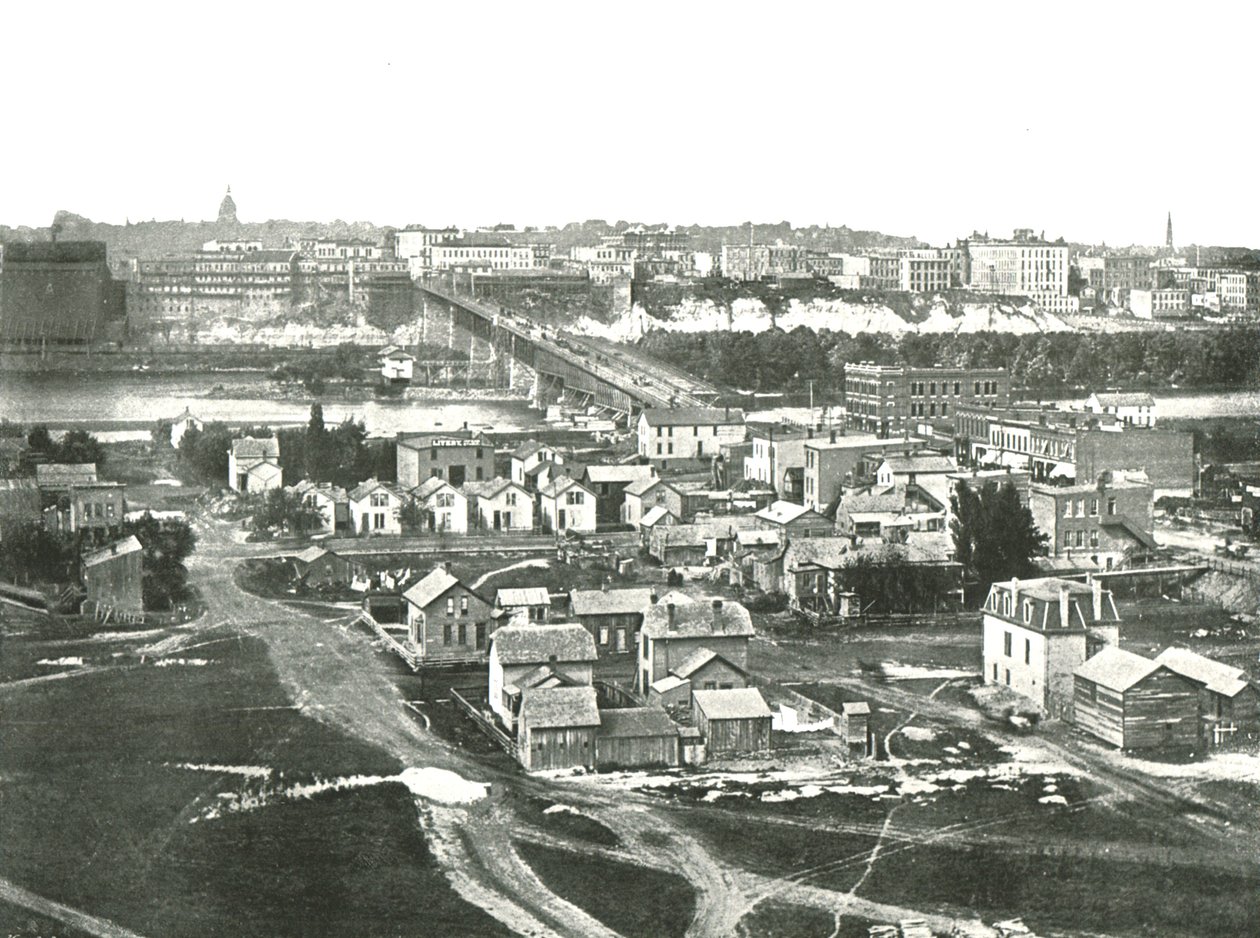 St. Paul von Westen, USA von Unbekannt