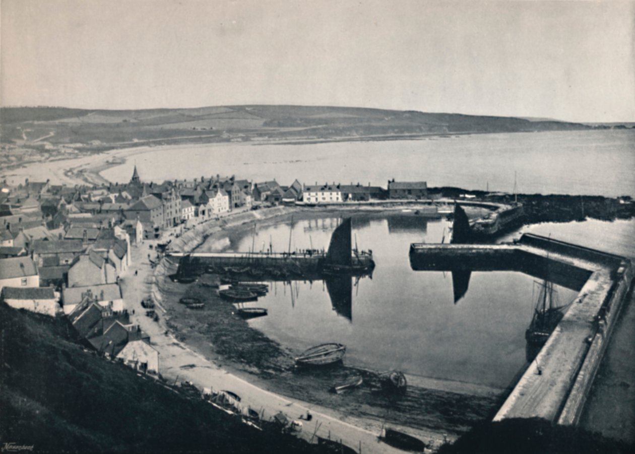 Stonehaven - Der Hafen, 1895 von Unbekannt