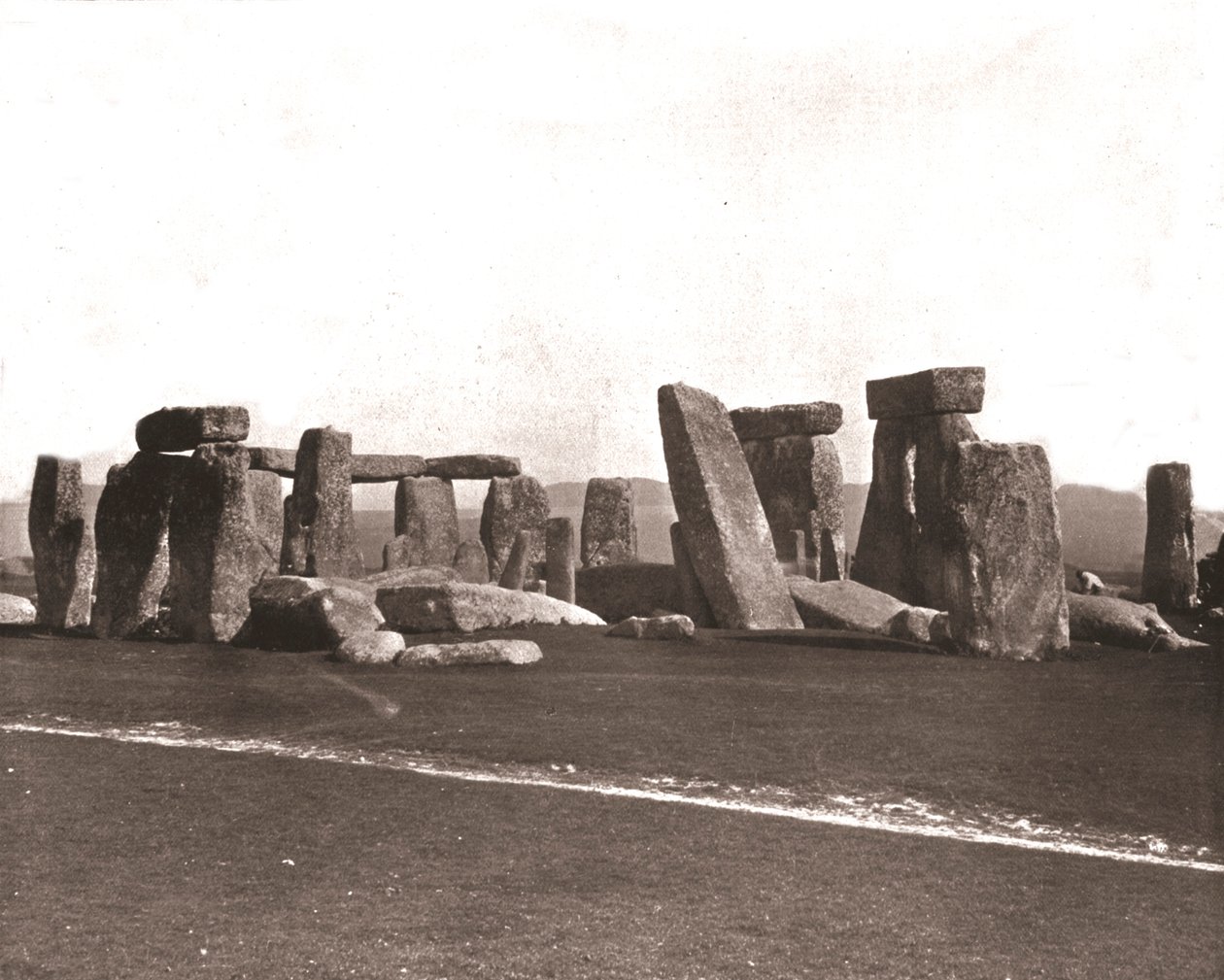 Stonehenge, Salisbury Plain, Wiltshire, 1894 von Unbekannt