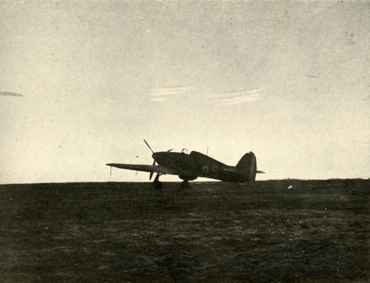 Sonnenuntergang in Vassincourt, 1939-1940, 1941 von Unbekannt