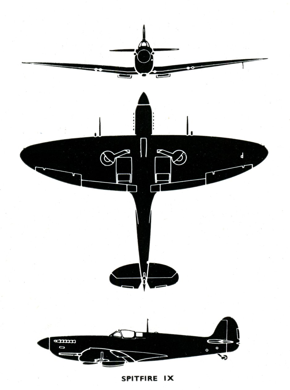 Supermarine Spitfire Mk IX, 1941 von Unbekannt