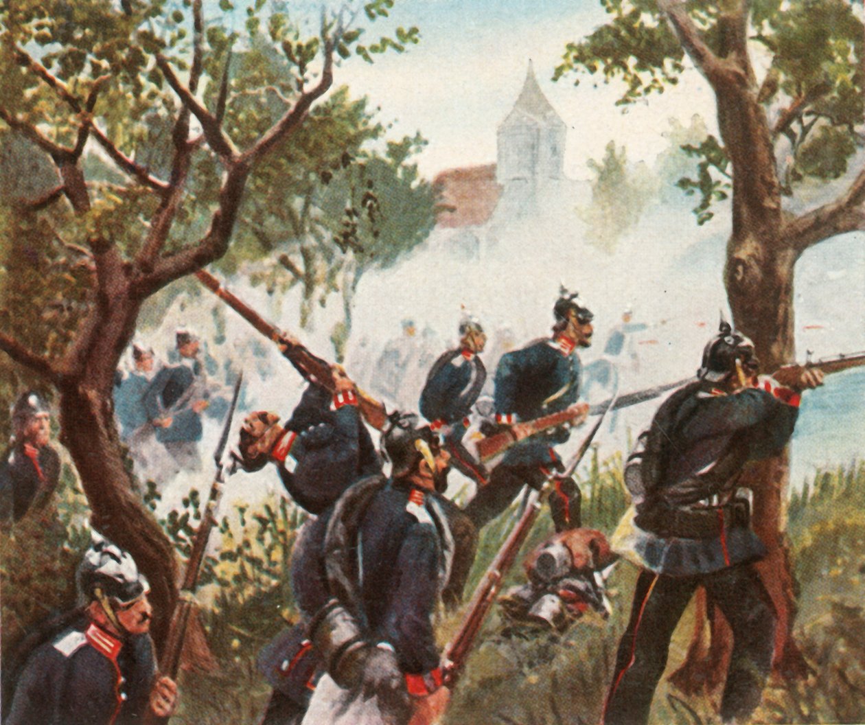 Die Schlacht von Königgrätz, 3. Juli 1866, 1936 von Unbekannt