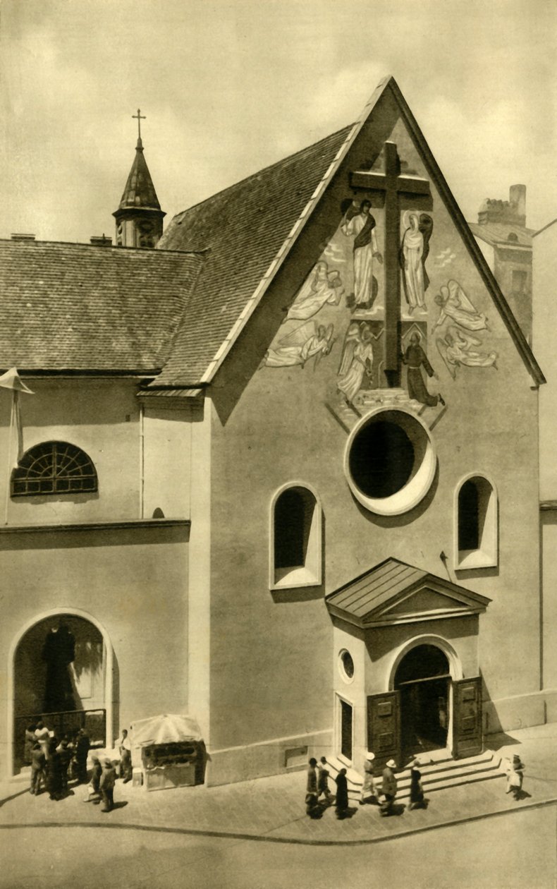 Die Kapuzinerkirche, Wien, Österreich, um 1935 von Unbekannt