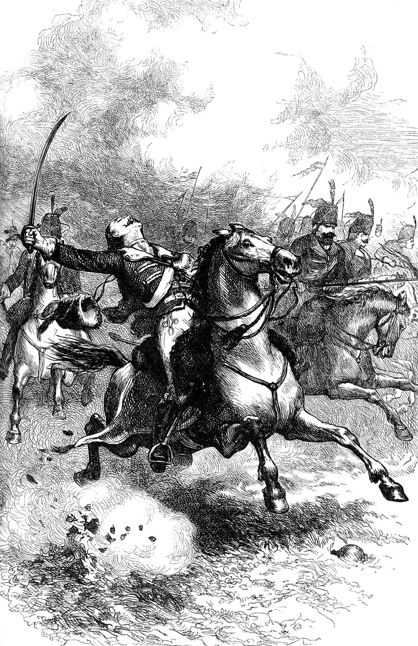 Der Angriff von Pulaski, ca. 1880 von Unbekannt