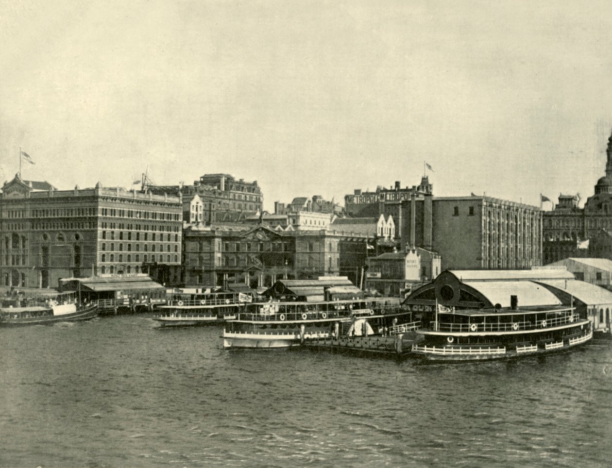 Der Circular Quay, Sydney von Unbekannt