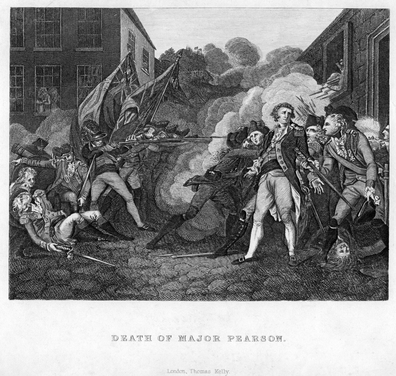 Der Tod von Major Pearson von Unbekannt
