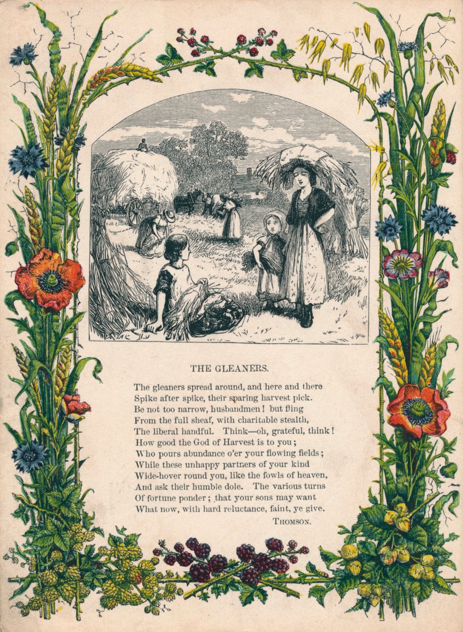 Die Ährenleserinnen von Thomson, um 1900 von Unbekannt
