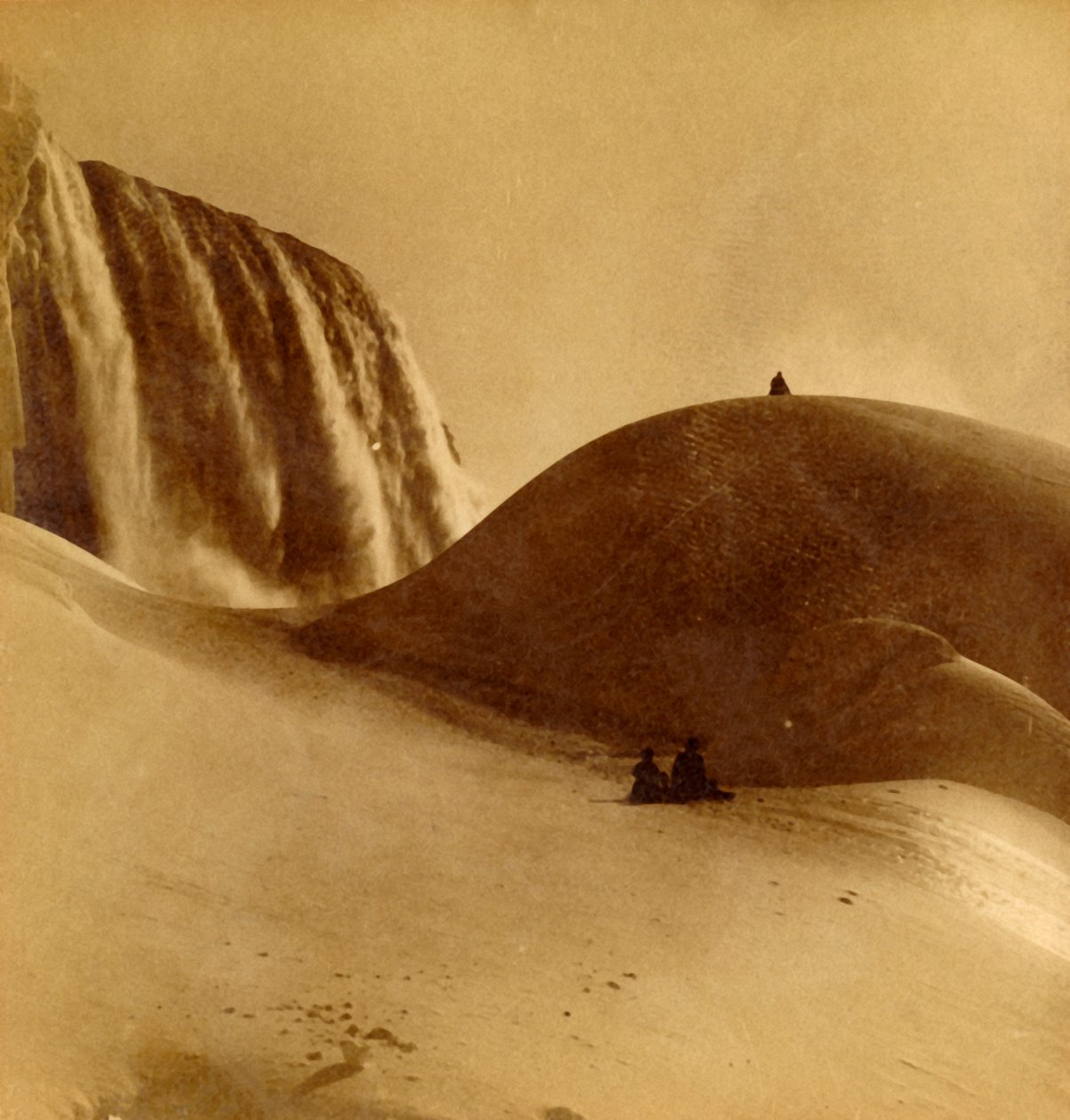 Der große Eismountain, Niagara, USA von Unbekannt