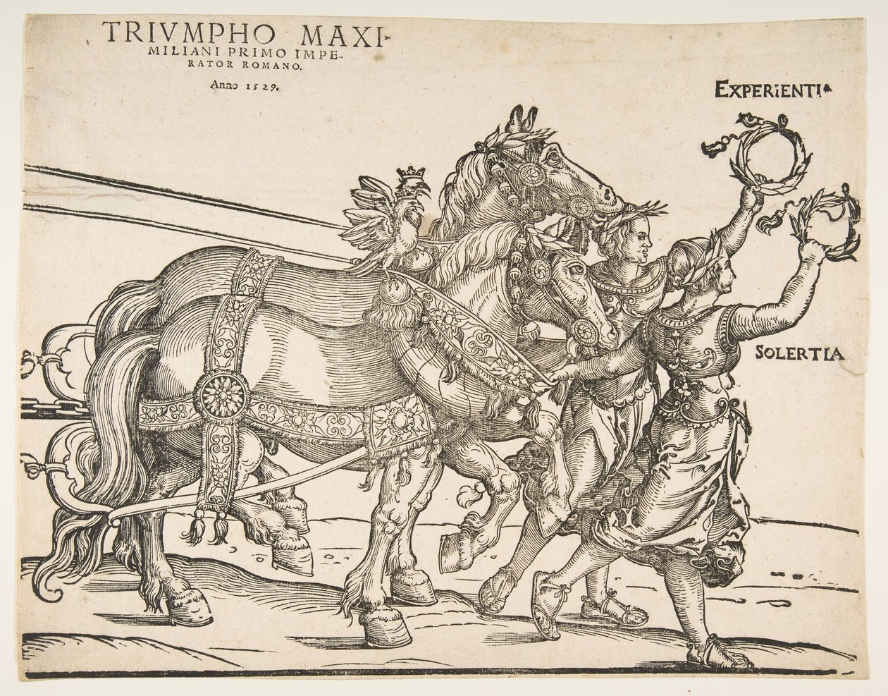 Der große Triumphwagen von Unbekannt