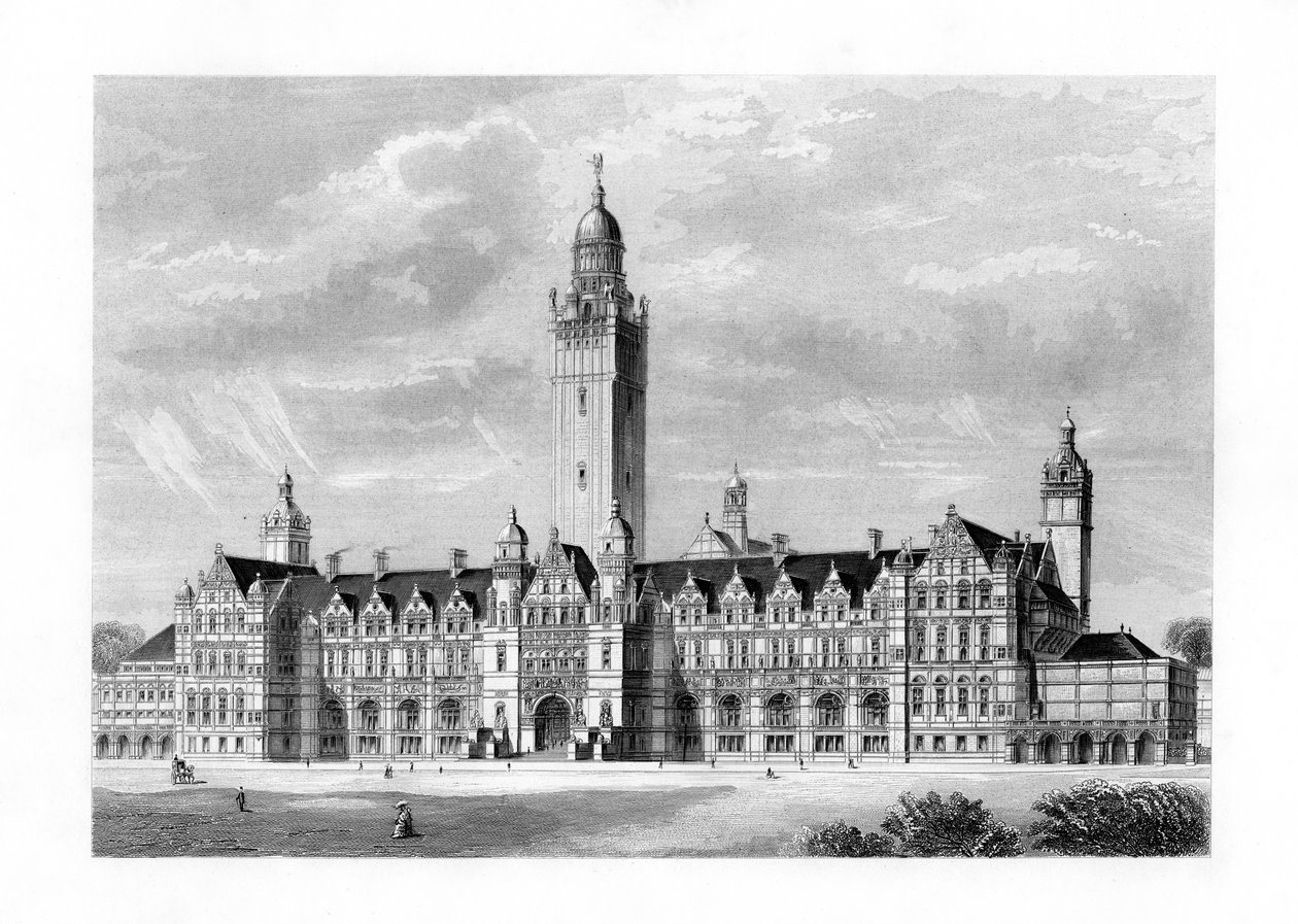 Das Imperial Institute, South Kensington, London, 1899 von Unbekannt
