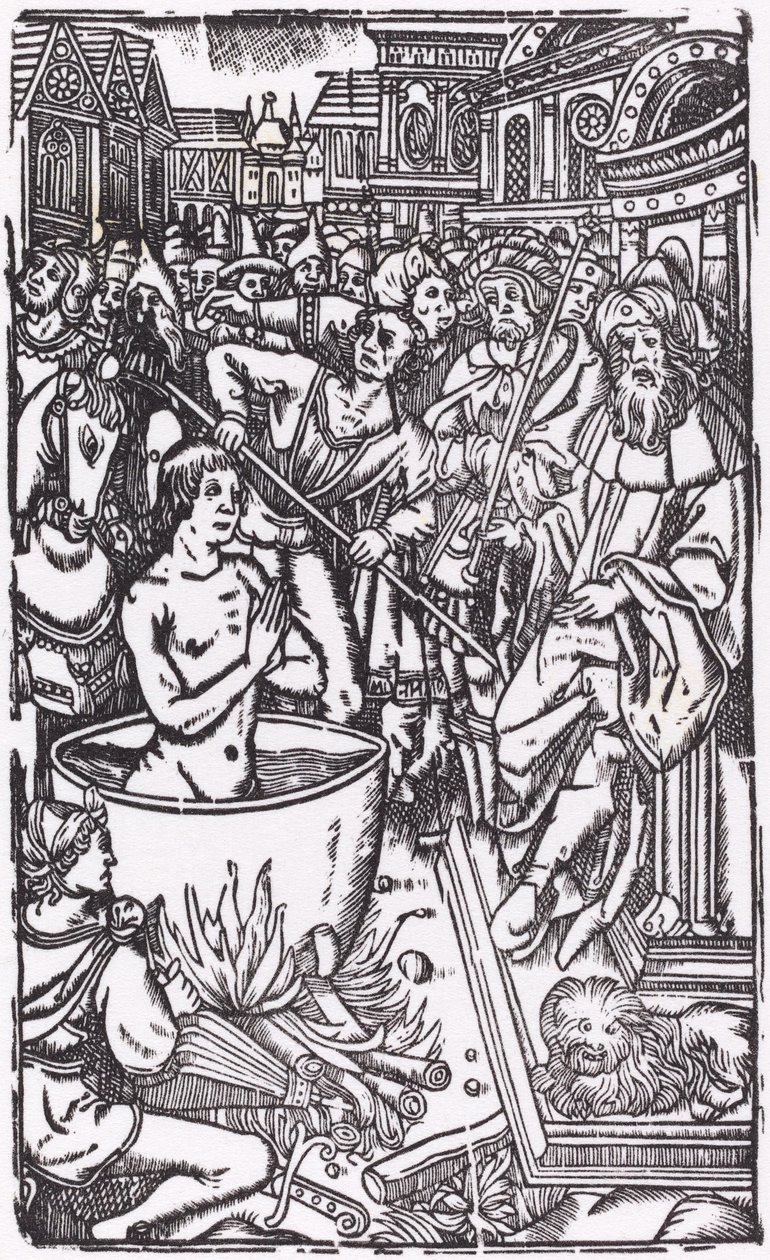 Das Martyrium eines Heiligen von Unbekannt