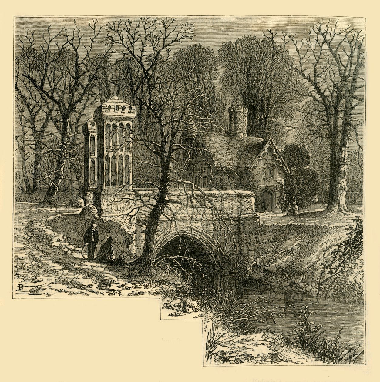 Der Graben, Fulham Palace von Unbekannt