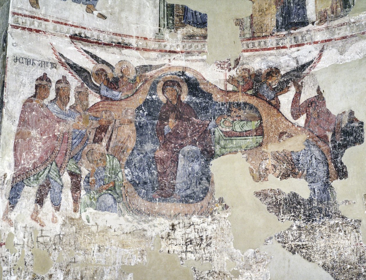 Die Geburt Christi, 1080 von Unbekannt