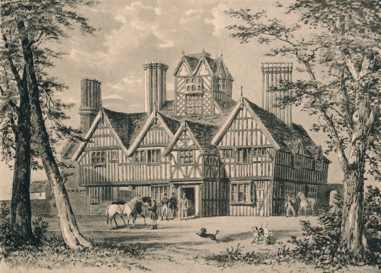 Das Eichenhaus, West Bromwich, Staffordshire, 1915 von Unbekannt