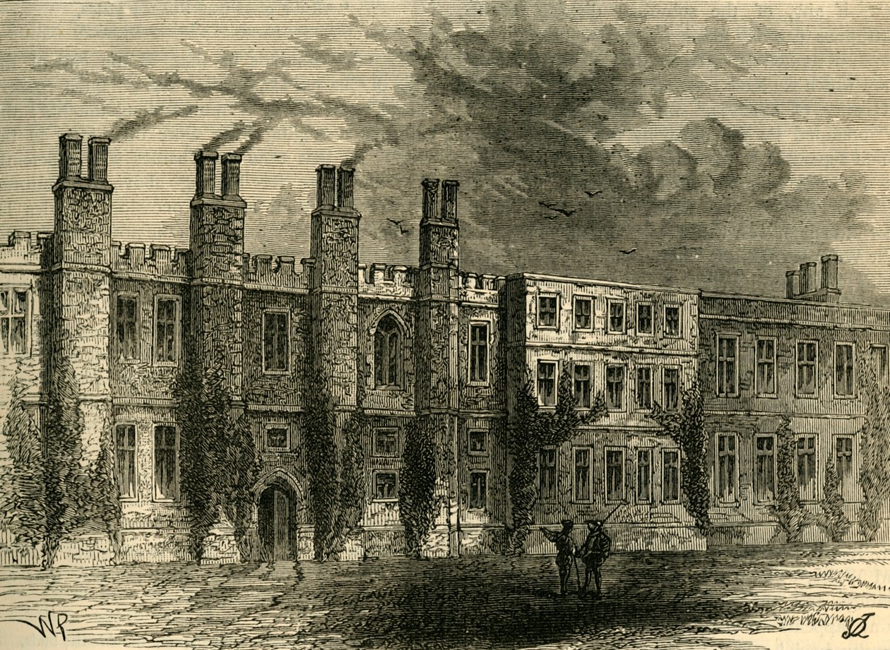 Das alte Chelsea Manor House, um 1876 von Unbekannt