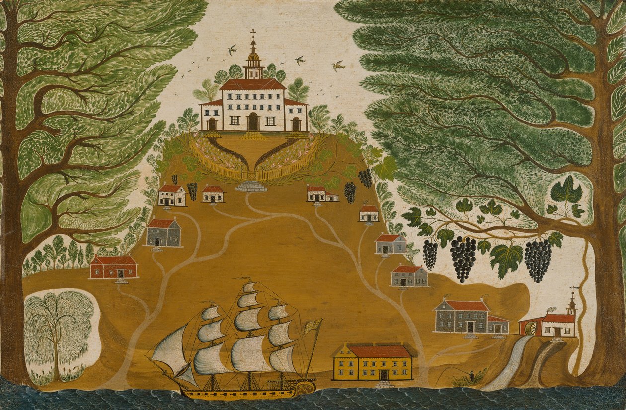 Die Plantage, ca. 1825 von Unbekannt
