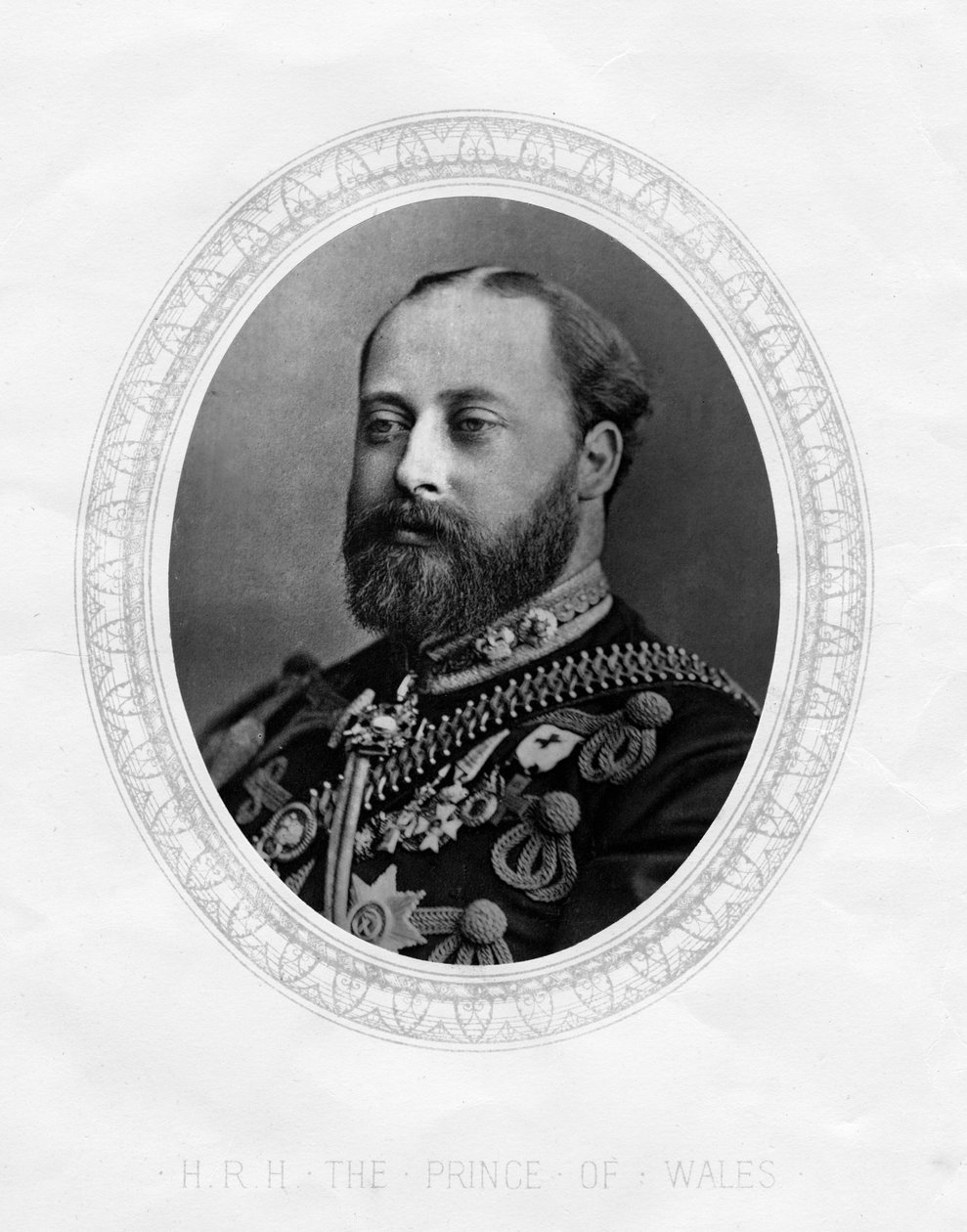 Der Prinz von Wales, 1877 von Unbekannt