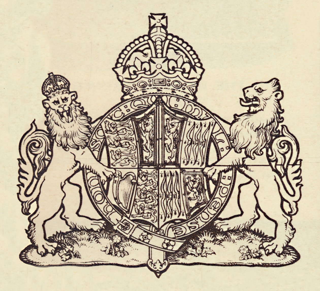 Das Wappen der Königin, 1937 von Unbekannt