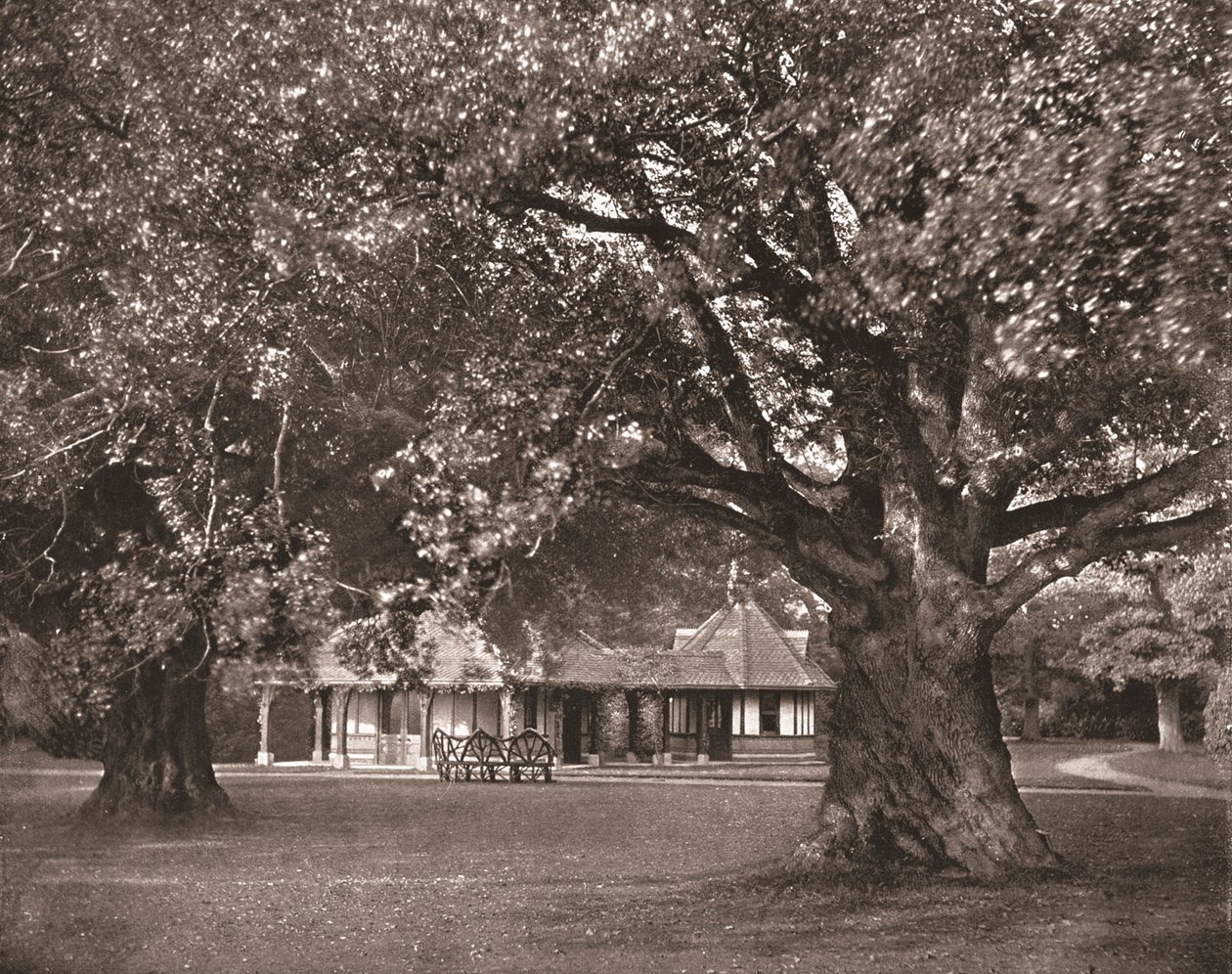 Der Teeraum der Königin, Frogmore, Berkshire, 1894 von Unbekannt