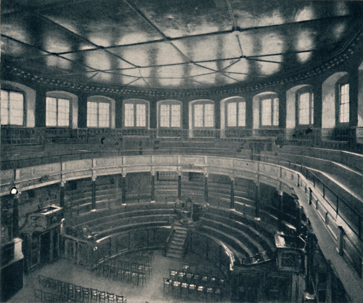 Das Sheldonian Theatre, Oxford, 1903 von Unbekannt