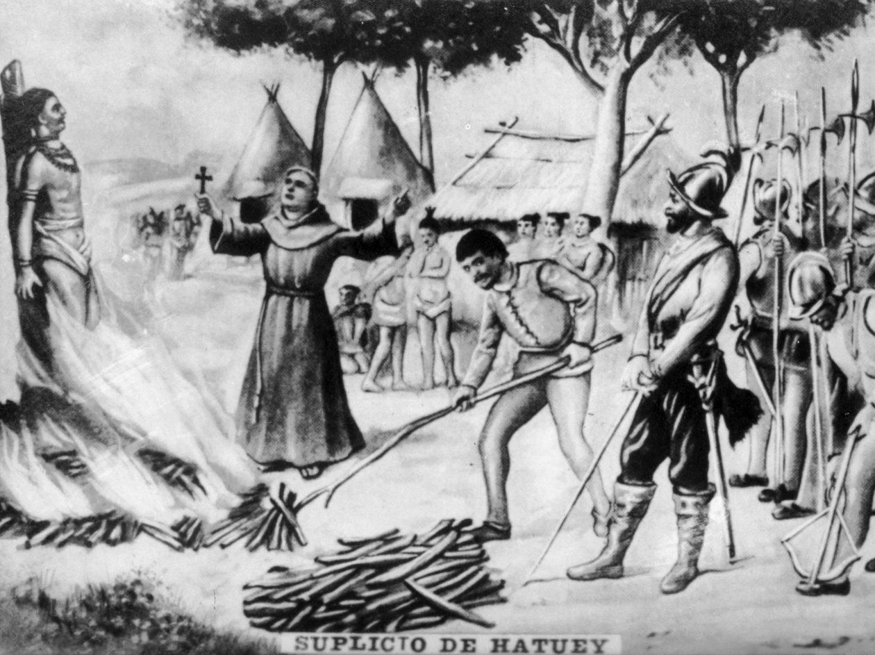Die Qualen von Hatuey, 16. Jahrhundert, 1920er Jahre von Unbekannt