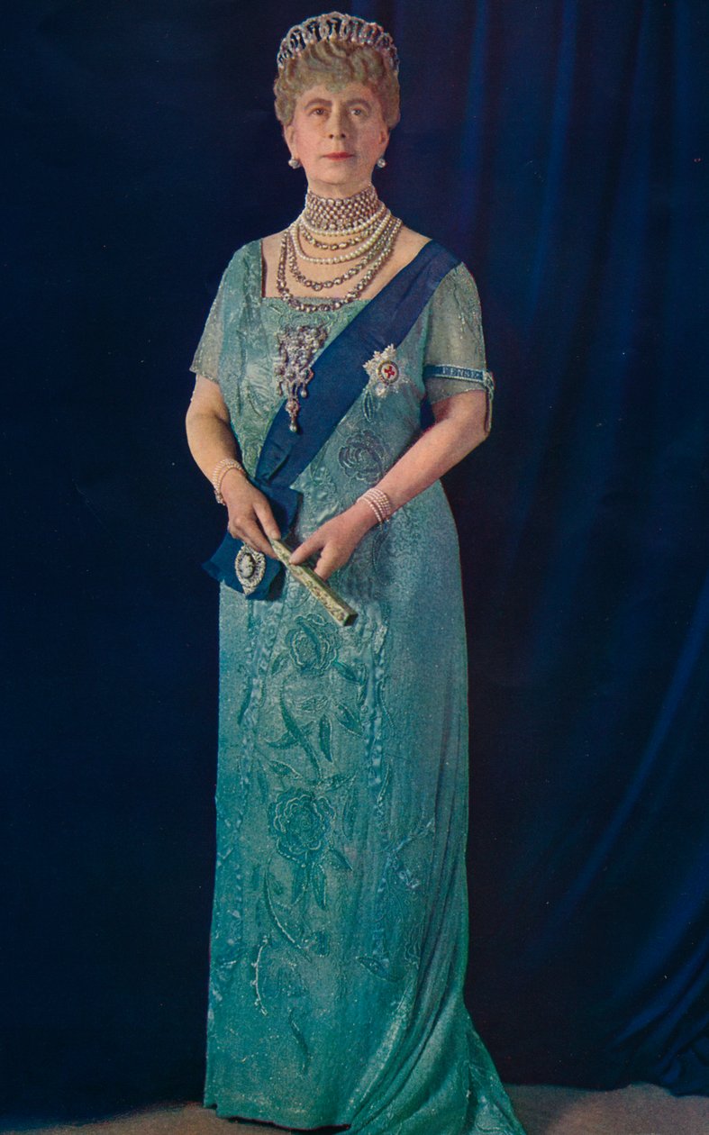 Die verwitwete Königin: Ihre Majestät Königin Mary, 1936 von Unbekannt