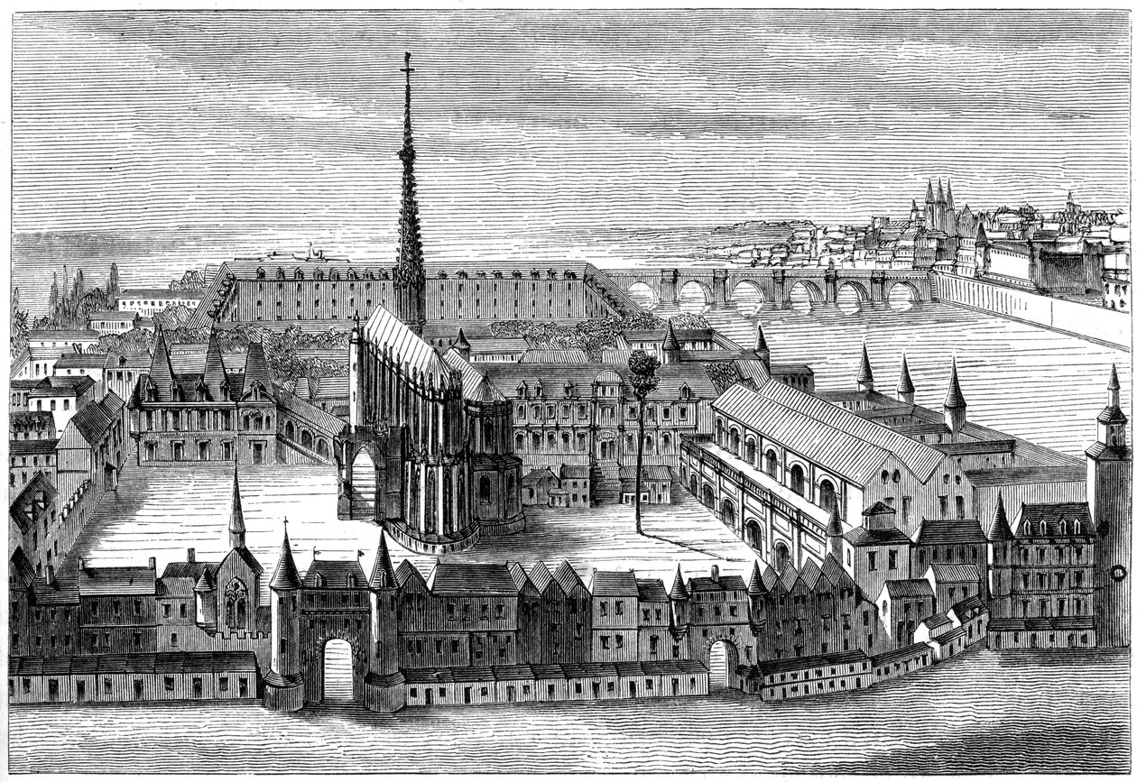 Der Palast, 16. Jahrhundert, 1849 von Unbekannt