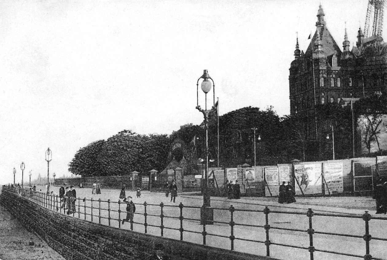 Die Promenade, New Brighton, East Sussex, ca. 1900er-1920er Jahre von Unbekannt