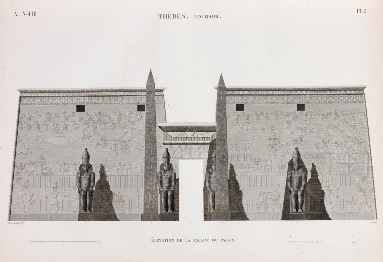 Theben, Louqsor von Unbekannt