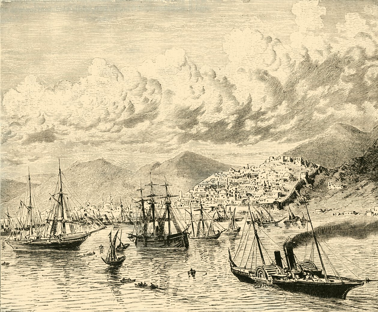 Thessaloniki, 1890 von Unbekannt