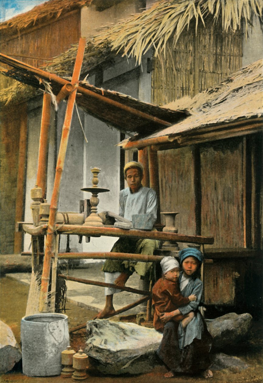 Drechsler, Handwerker, 1900 von Unbekannt