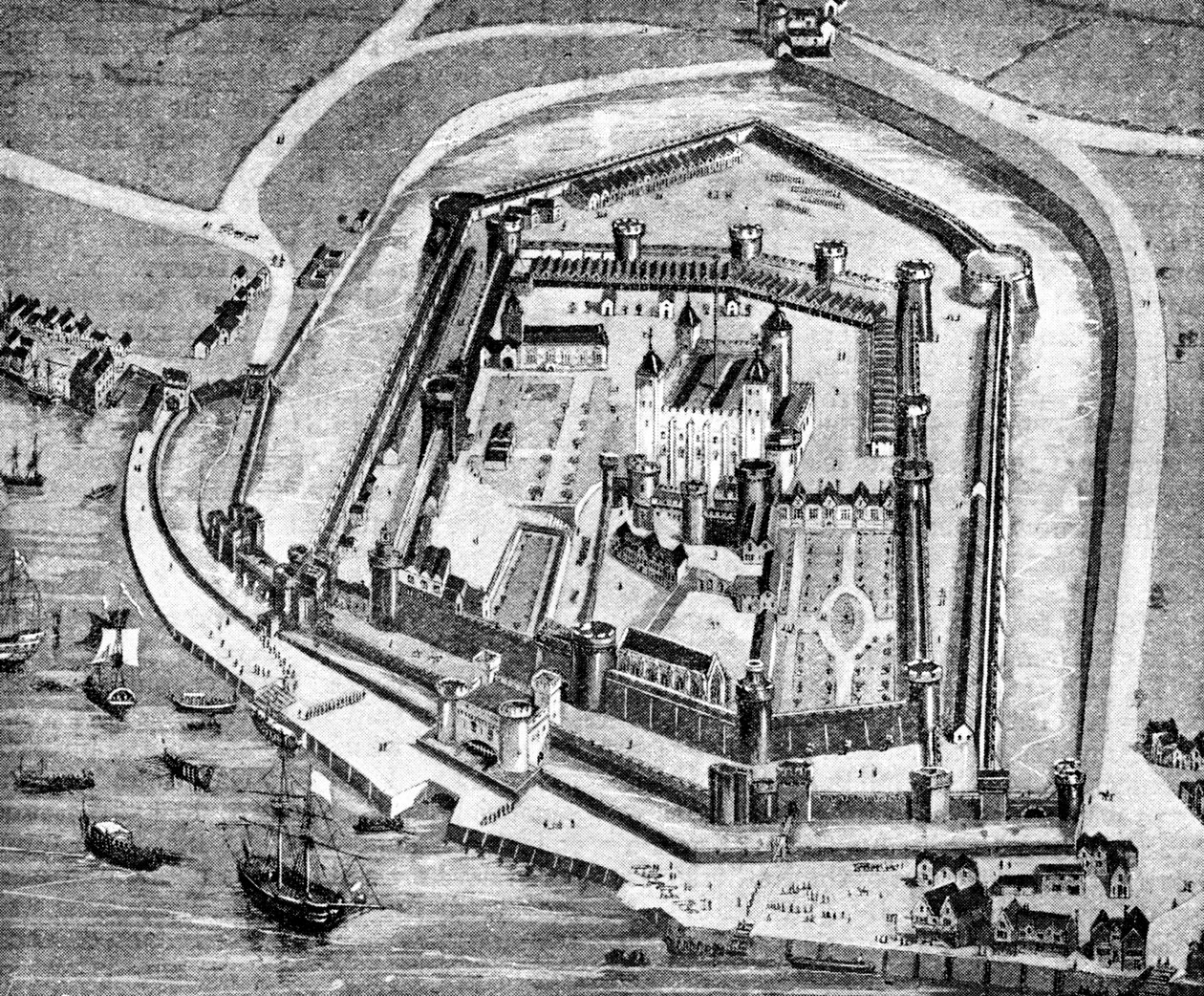 Tower of London, 16. Jahrhundert von Unbekannt
